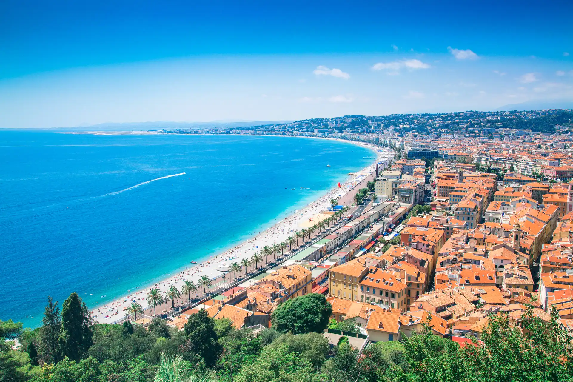 Aéroport de Nice–Côte d’Azur en jet privé (OACI LFMN, IATA NCE)