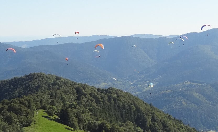 Vol en parapente dans les Vosges - vue 4