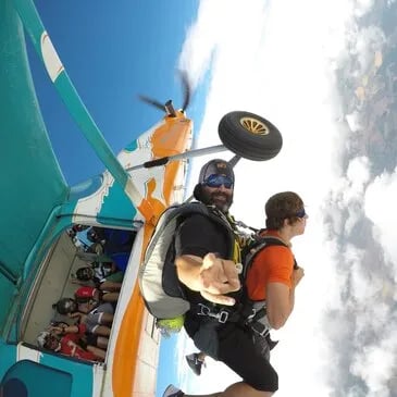 Saut en Parachute à Chalon-sur-Saône - vue 1
