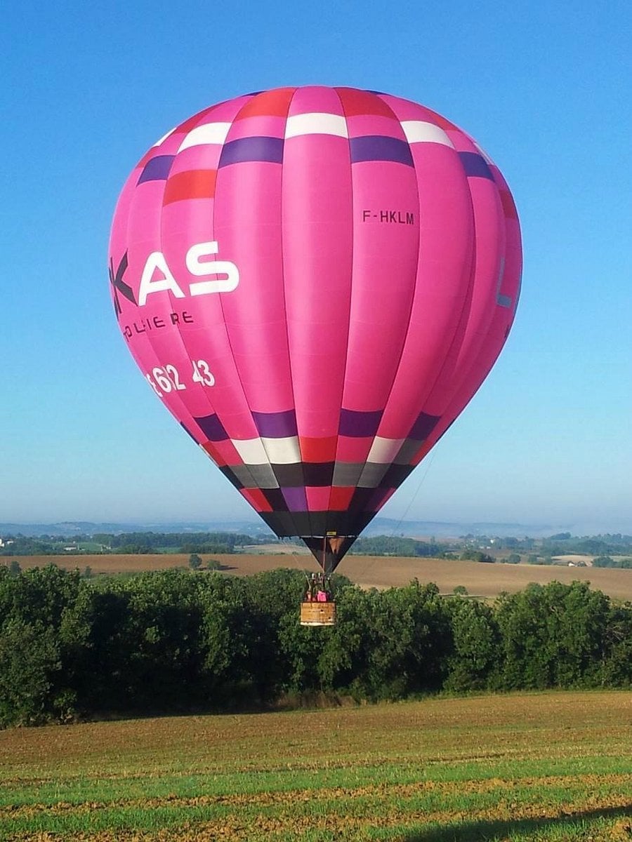 Vol en montgolfière à Albi prés de Toulouse - vue 1