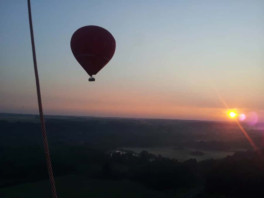 Vol privée en montgolfière près de Châteauroux - vue 2
