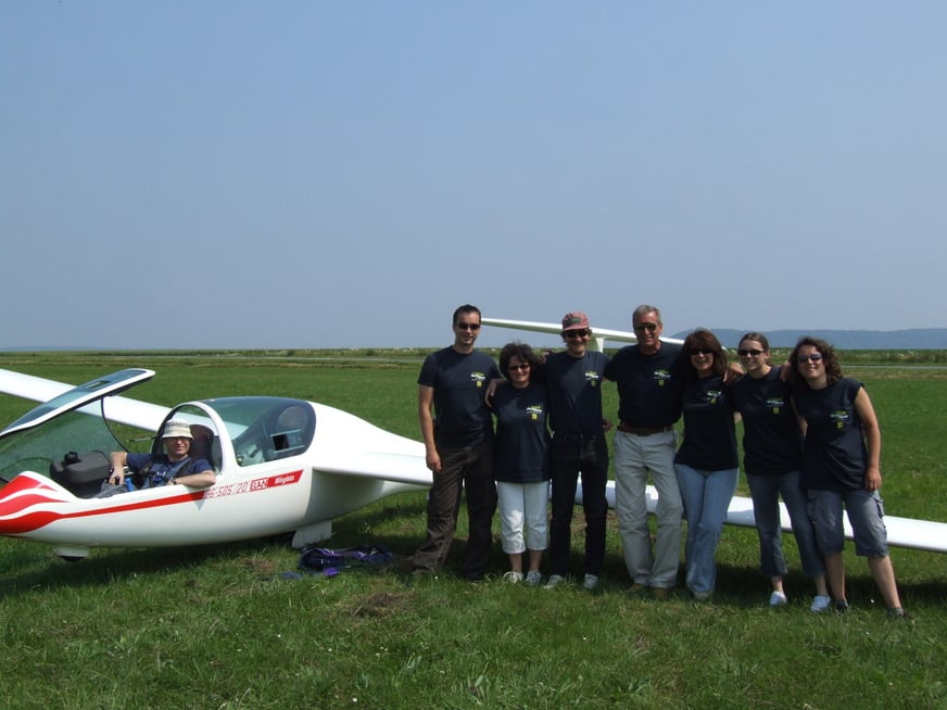 Vol d'initiation au pilotage de planeur au nord de Paris - vue 5