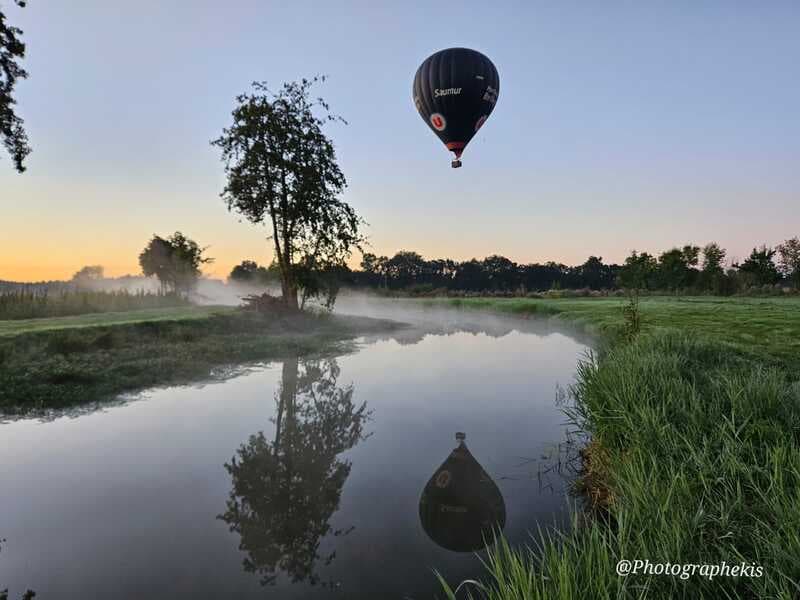 Vol en montgolfière au-dessus du Marais Poitevin Vol en montgolfière au-dessus du Marais Poitevin