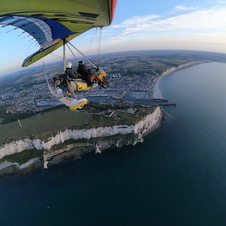 Vol en ULM pendulaire en Seine Maritime - vue 2