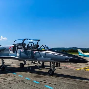 Baptême de l'air en avion de chasse à Reims - vue 7