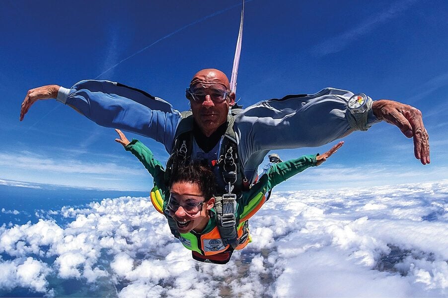 Saut en parachute tandem au Havre - vue 4