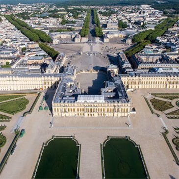 Survol de Paris en hélicoptère - Voie Royale - vue 2