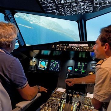 Simulateur de vol Airbus A320 à Metz - vue 2