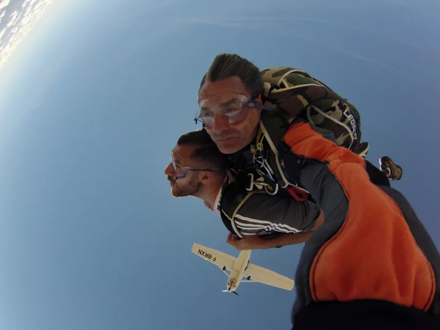 Saut en parachute au sud de Paris à Montargis - vue 2
