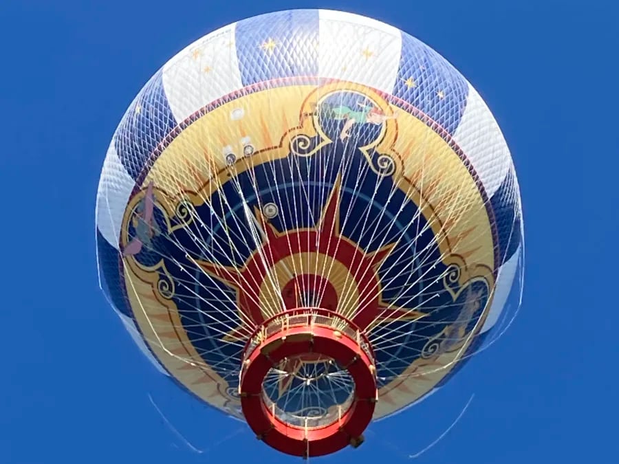 Vol ballon PanoraMagique de Disneyland Paris - vue 1