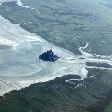 Saut en parachute au Mont St Michel - vue 3