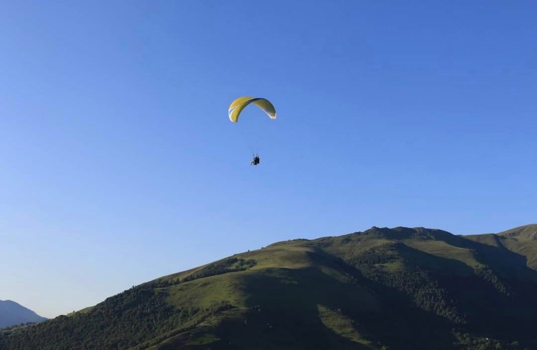 Baptême en parapente dans les Pyrénées - vue 5
