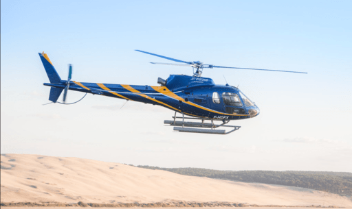 Vol en hélicoptère dune du Pilat et bassin d'Arcachon - vue 1