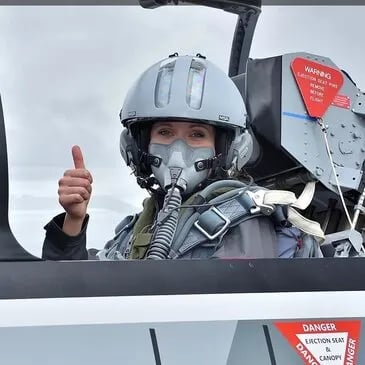 Baptême de l'air en avion de chasse à Reims - vue 6
