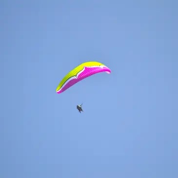Baptême de parapente sur les hauteurs de Cannes - vue 2