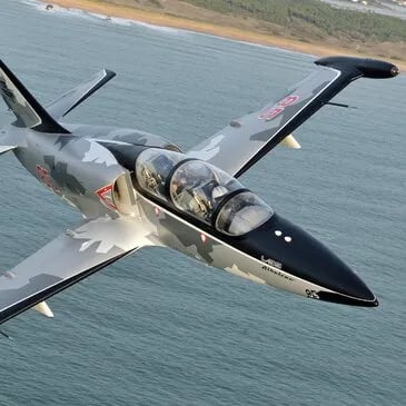 Baptême de l'air en avion de chasse à Reims - vue 1