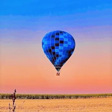 Vol en montgolfière près de Metz - Dans la Meuse - vue 2