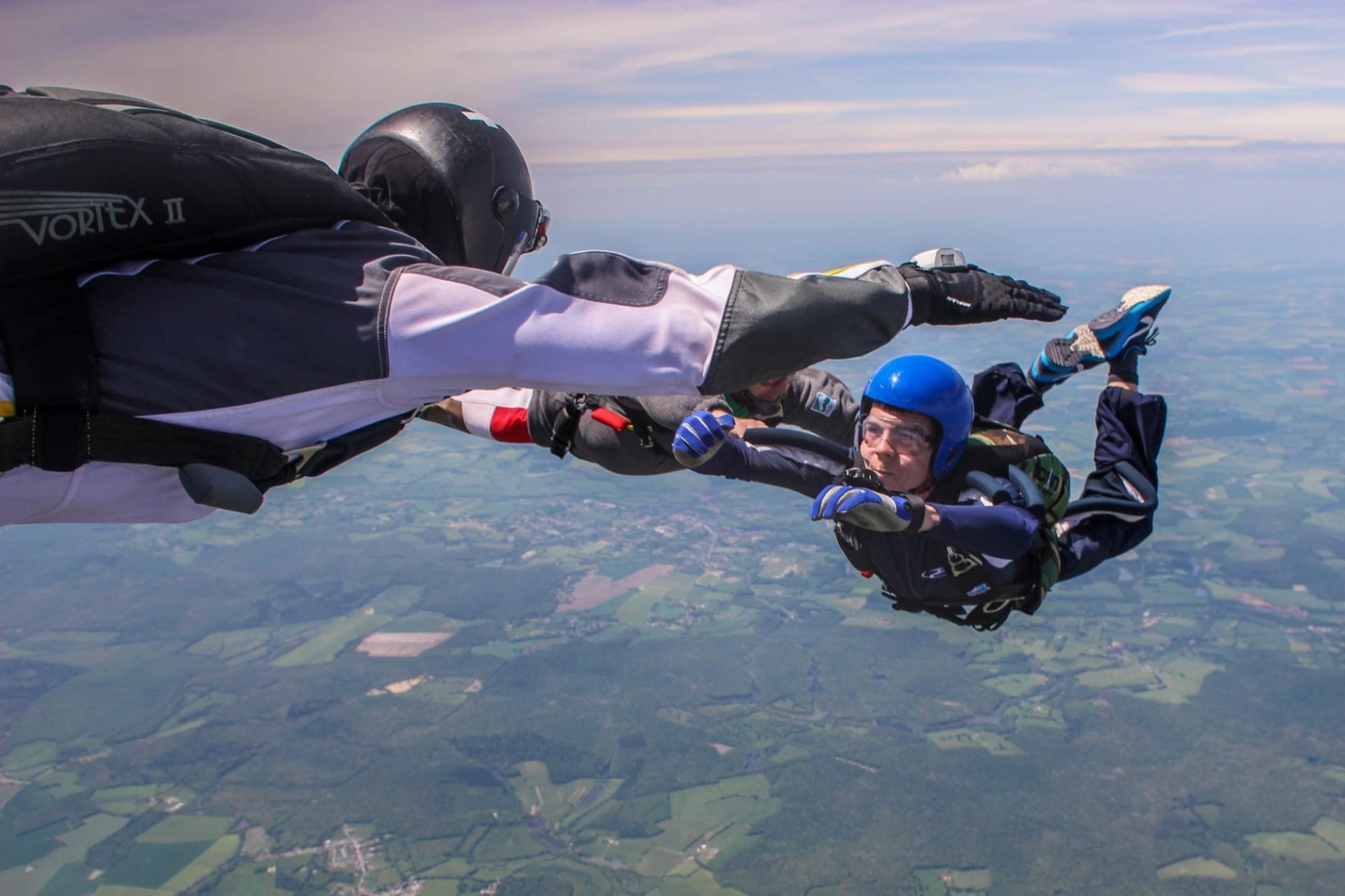 Stage parachutisme PAC à Nevers - vue 1