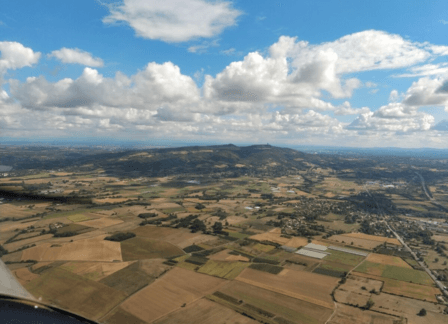 Vol d'initiation au pilotage en avion à Lyon - vue 2