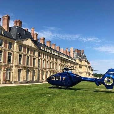 Survol de Paris en hélicoptère - Voie Royale - vue 1