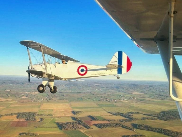 Vol en ULM bi-plan en Seine Maritime - vue 2