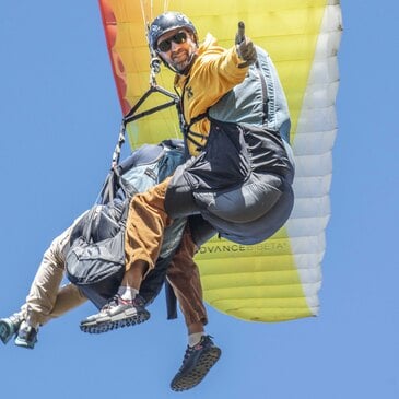 Baptême de voltige en parapente en Ariège - vue 4