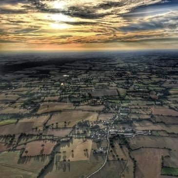Vol en montgolfière près de Rennes en Bretagne - vue 1