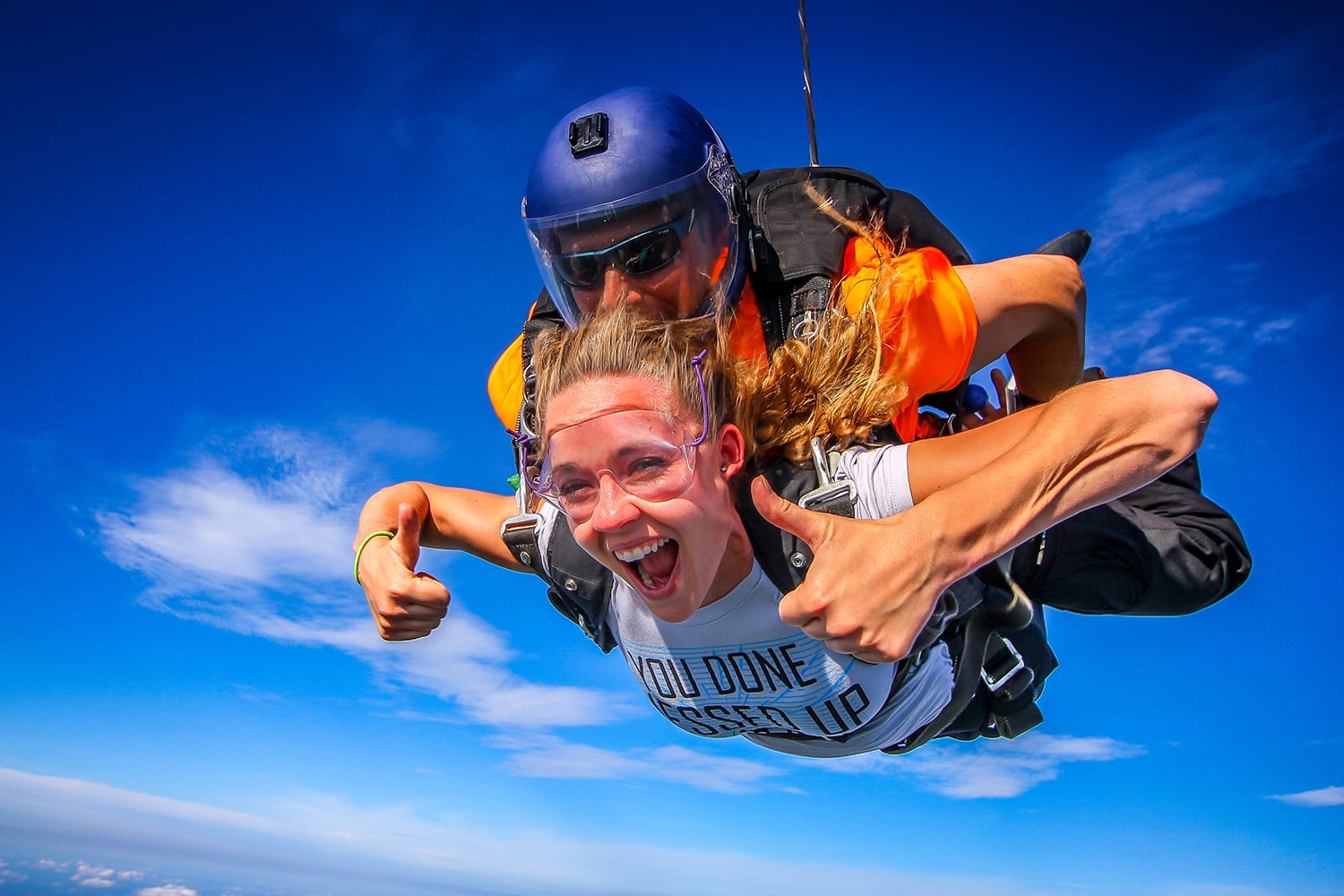 Saut en parachute tandem à Gap - vue 1