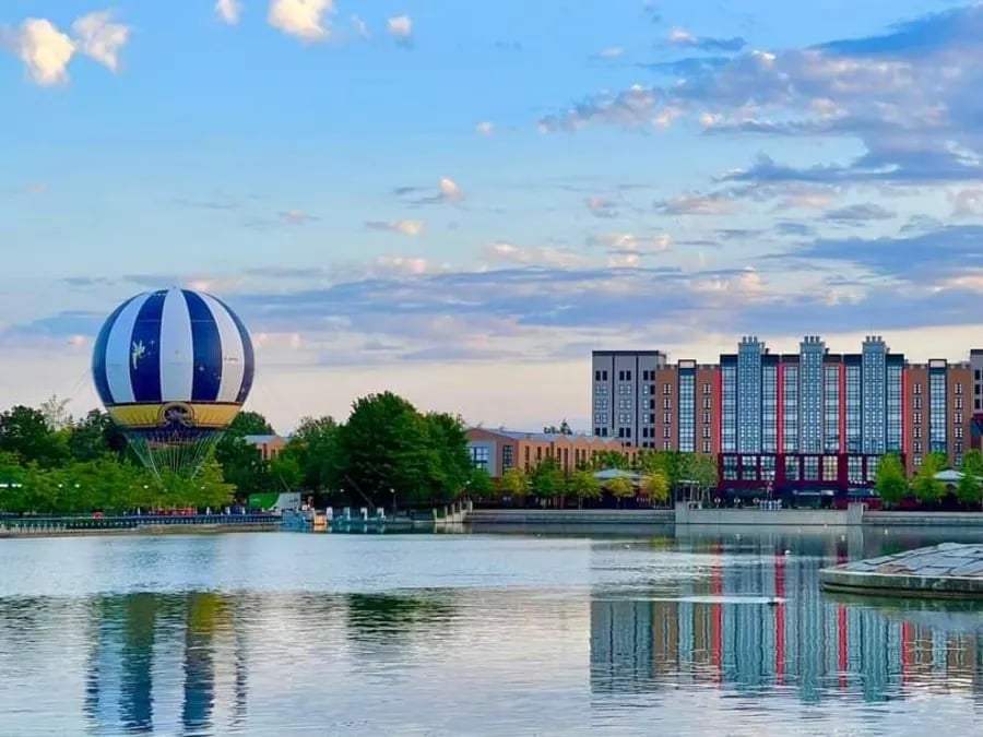 Vol ballon PanoraMagique de Disneyland Paris - vue 2