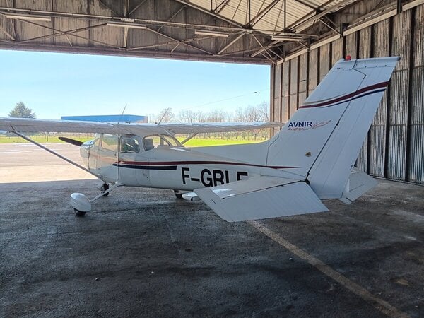 Baptême de l'air en avion prés de Saint Etienne - vue 1