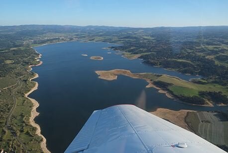 Vol d'initiation au pilotage en avion à Lyon - vue 1