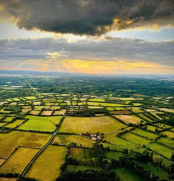 Vol en montgolfière au-dessus du Marais Poitevin - vue 3