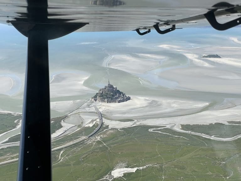 Vol en ULM de Dinard au Mont st Michel - vue 1