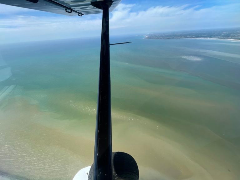 Vol en ULM de Dinard au Mont st Michel - vue 2
