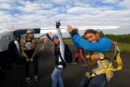 Saut en Parachute en tandem proche de Toulouse - vue 9