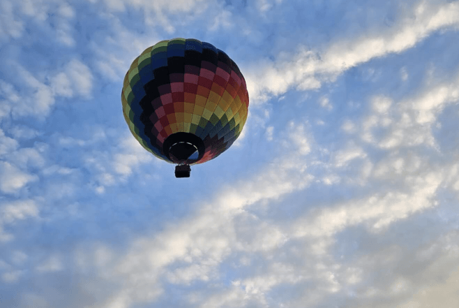 Vol en montgolfière sur les hauteurs de Gap  - vue 1