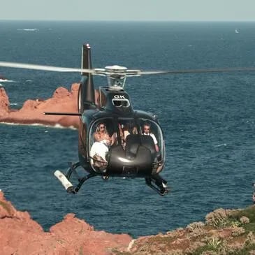 Baptême en hélicoptère au départ de Cannes - vue 3