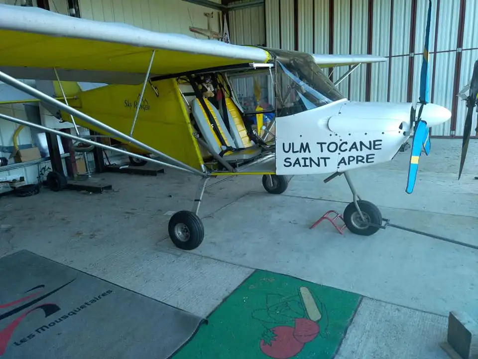 Baptême de l'air en ULM dans le perigord - vue 2