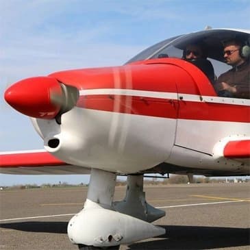 Baptême de l’air en avion à Calais - vue 2