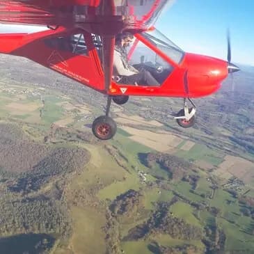 Vol en ULM multiaxes près de Pau - vue 2