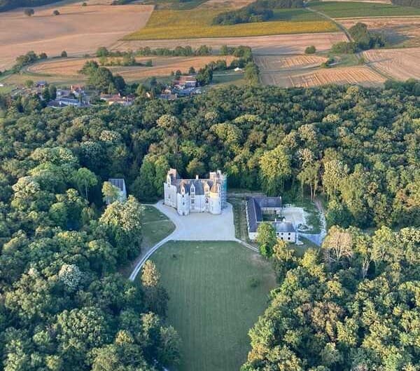 Vol en montgolfière en Touraine près d'Angers - vue 2