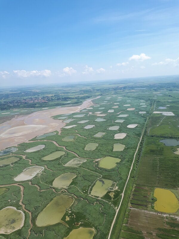 Baptême en ULM paramoteur en baie de somme prés d'Abbeville - vue 3