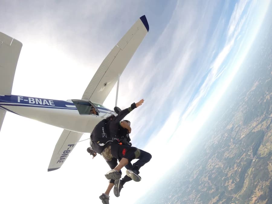 Saut en parachute en Dordogne - vue 3