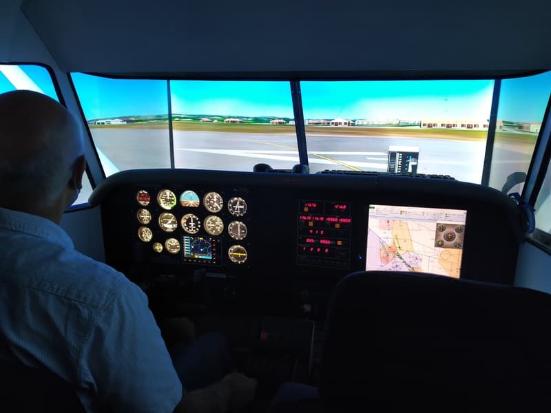Pilotage d’avion de Tourisme sur Simulateur à Aix en Provence - vue 2