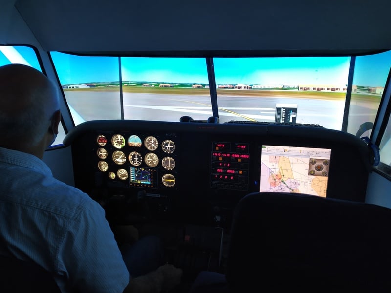 Pilotage d’avion de Tourisme sur Simulateur à Aix en Provence - vue 2