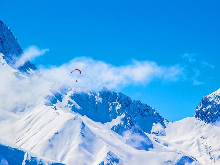 Vol en parapente aux Saisies - vue 3
