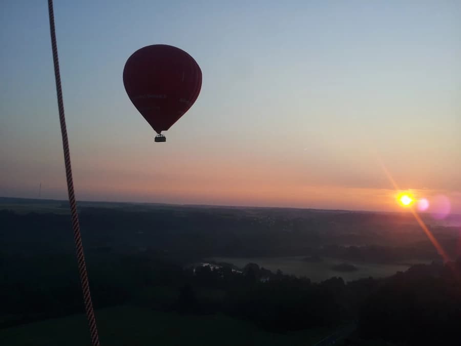 Vol privée en montgolfière près de Châteauroux - vue 2