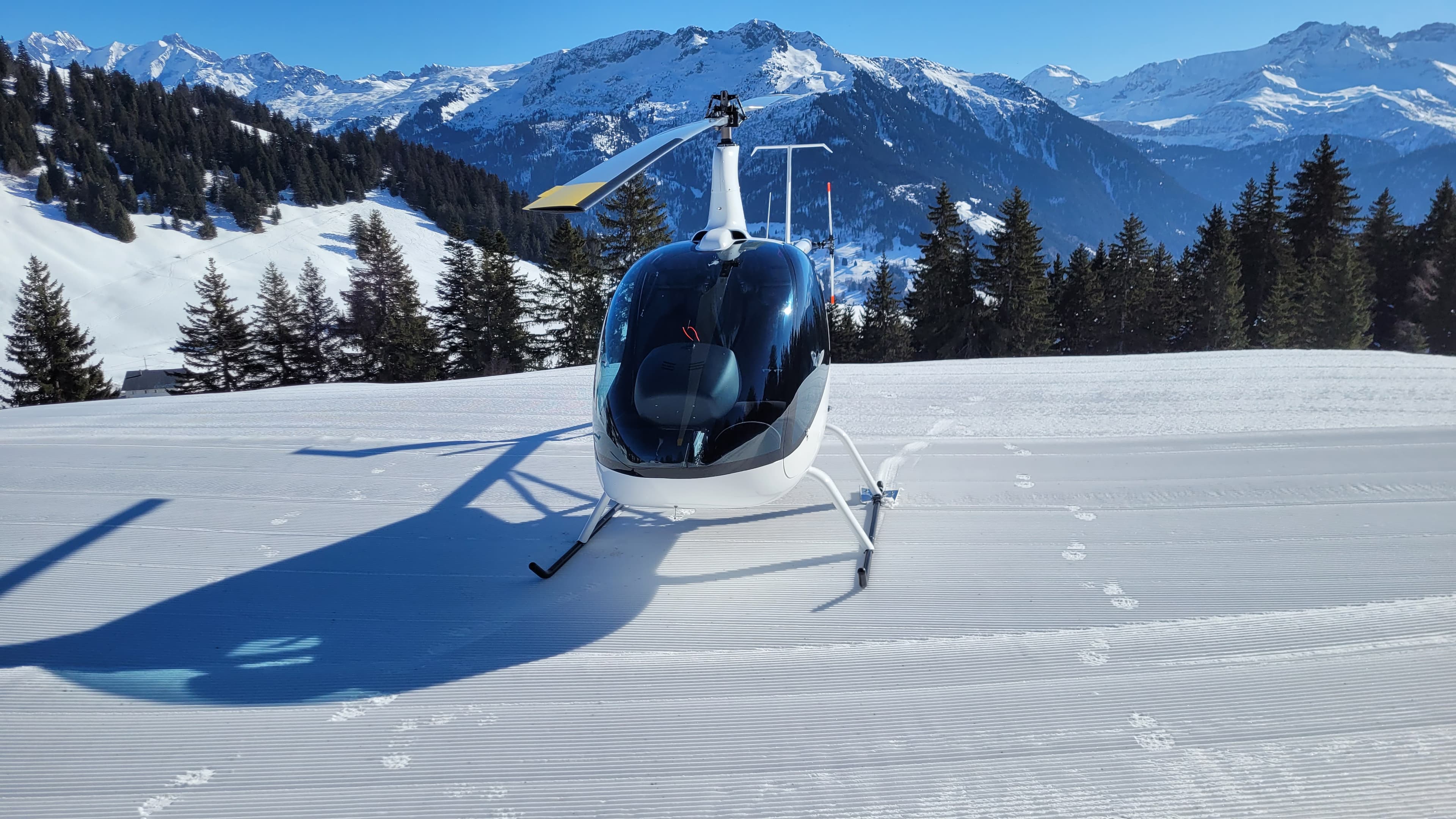 Vol en hélicoptère au départ des Saisies - vue 6