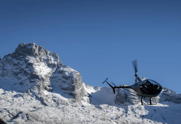 Vol en hélicoptère en Haute-Savoie prés d'Annecy - vue 3