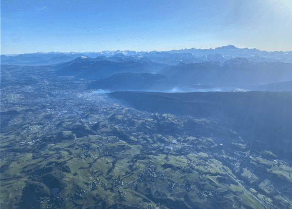 Vol en montgolfière dans la région d'Annecy - vue 3
